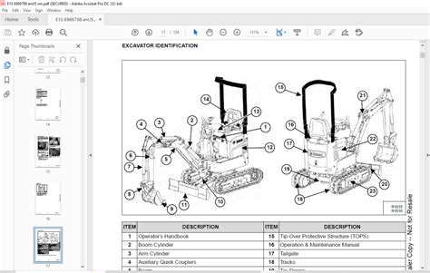 bobcat e10 service manual